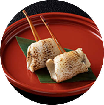 炙りのどくろ松葉串